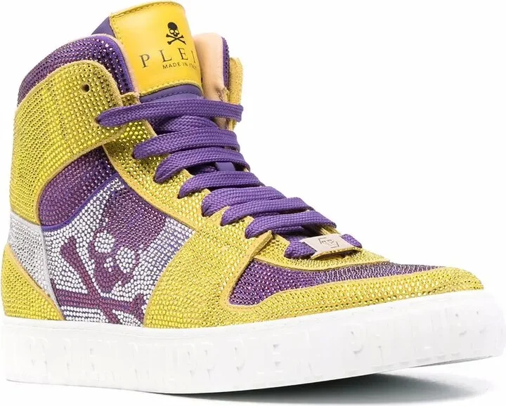 Strass Skull high-top sneakers - Image 2