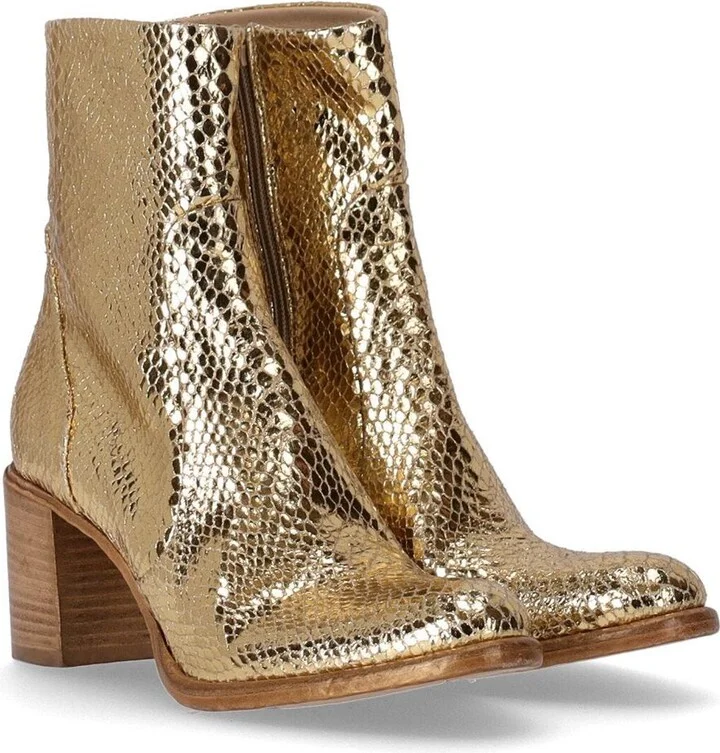Strategia Candy Gold Ankle Boot - Image 2