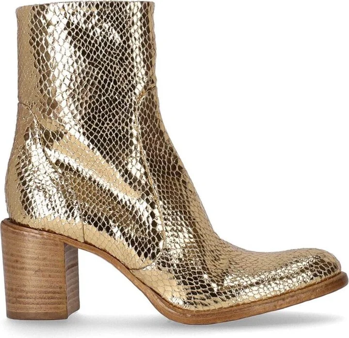 Strategia Candy Gold Ankle Boot
