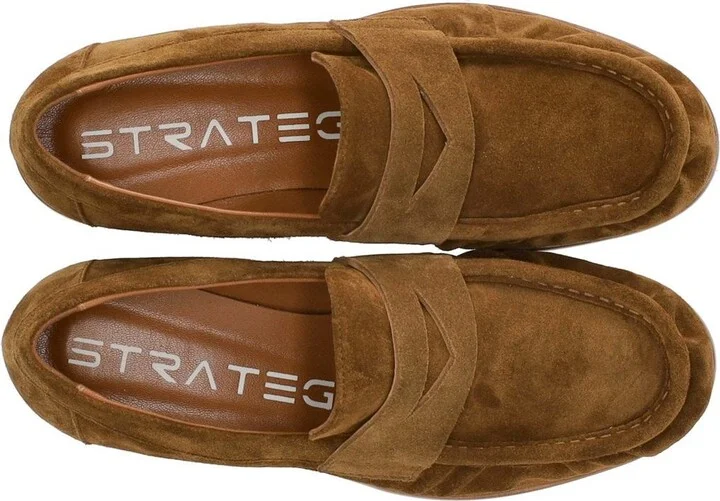 Strategia Cognac Suede Loafer - Image 5
