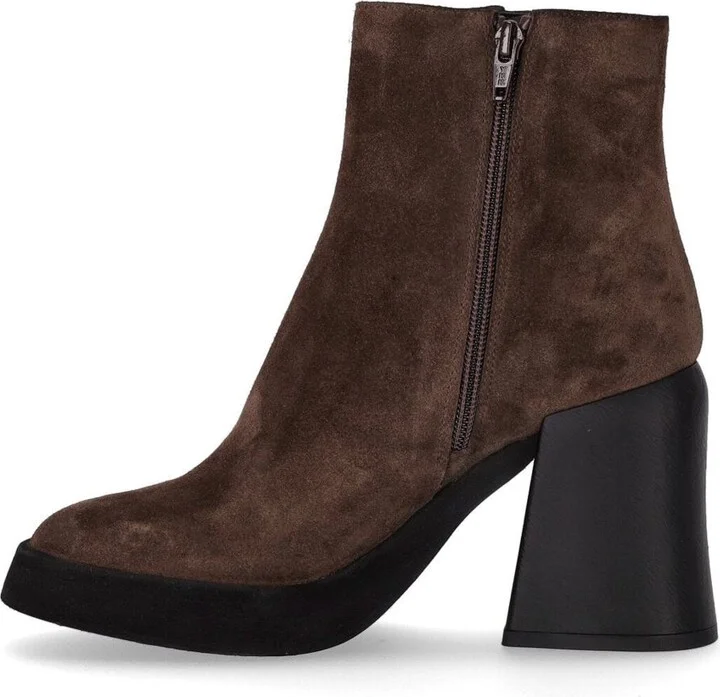 Strategia Hombre Brown Heeled Ankle Boot - Image 3