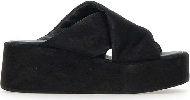 Strategia Platform Slide Sandals