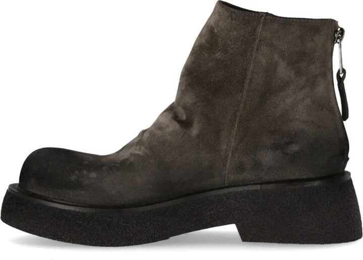 Strategia Sandy Grey Ankle Boot - Image 3