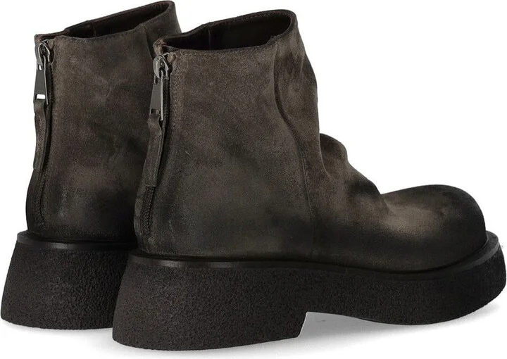 Strategia Sandy Grey Ankle Boot - Image 4