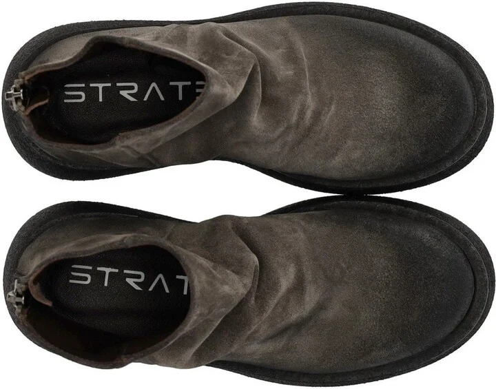 Strategia Sandy Grey Ankle Boot - Image 5