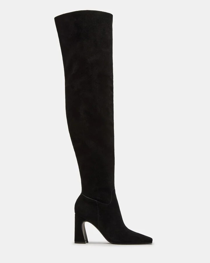 Stratus Black Suede