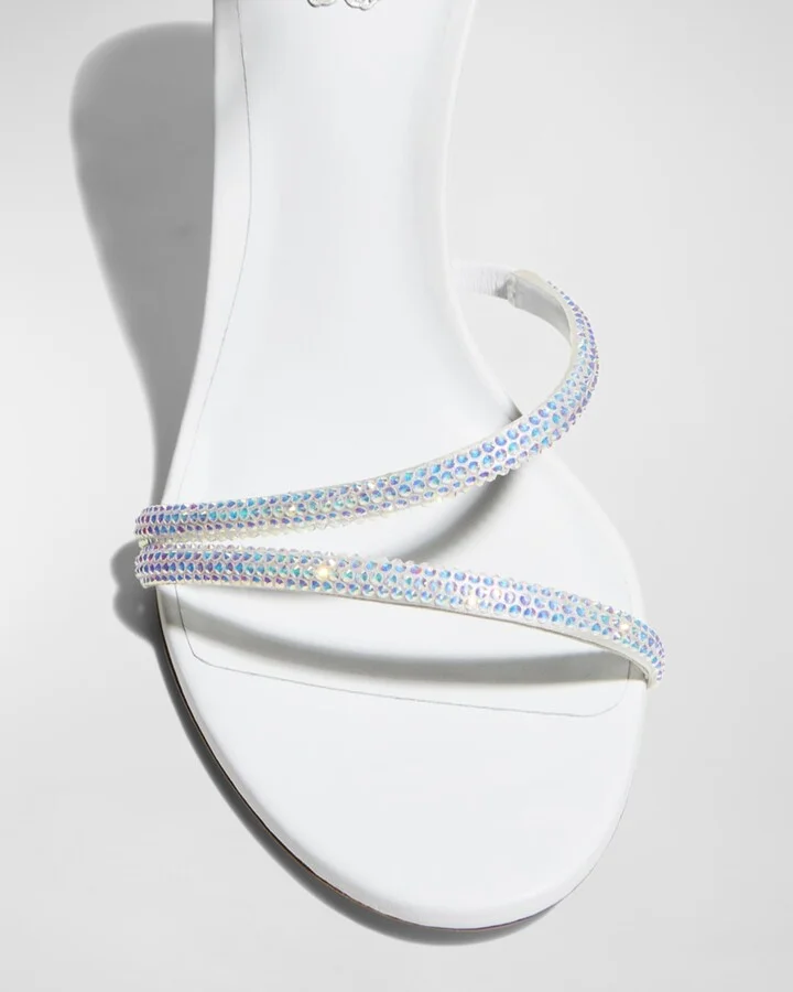 Strauss Snake Ankle-Wrap Sandals - Image 4