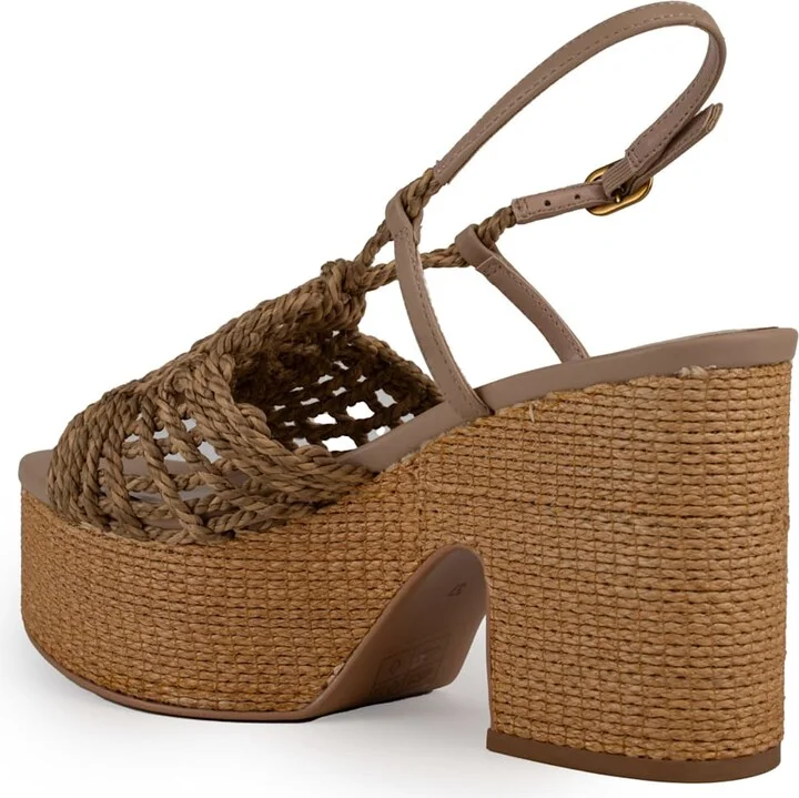 Straw Wedge Shoes - Image 2