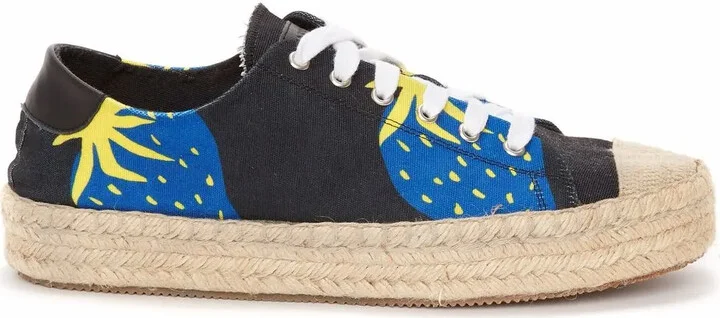 Strawberry-Print Sneakers