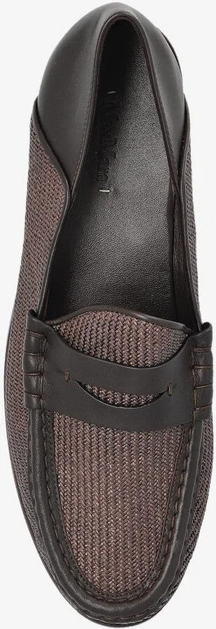 Strawloafer Leather Inserts Penny Loafers - Image 3