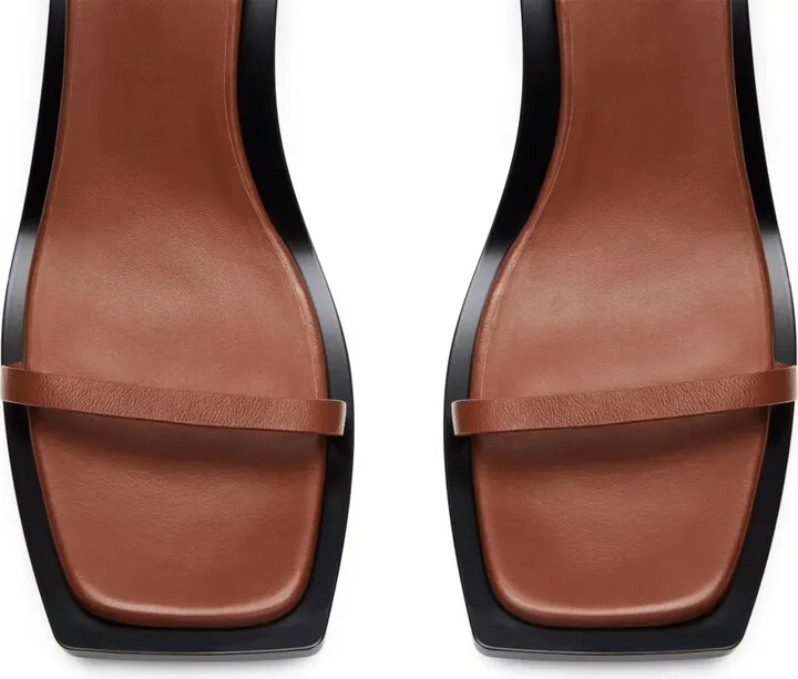 Stream 75mm leather sandals - Image 5