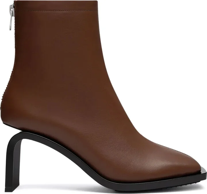 Stream leather ankle boots