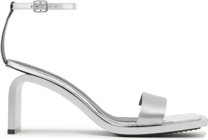Stream Mirror 70mm leather sandals