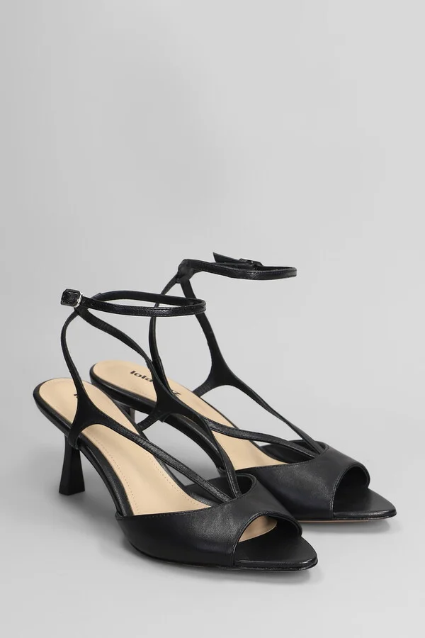 Streep 65 Sandals In Black Leather - Image 2