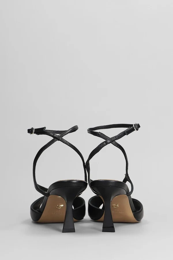 Streep 65 Sandals In Black Leather - Image 4