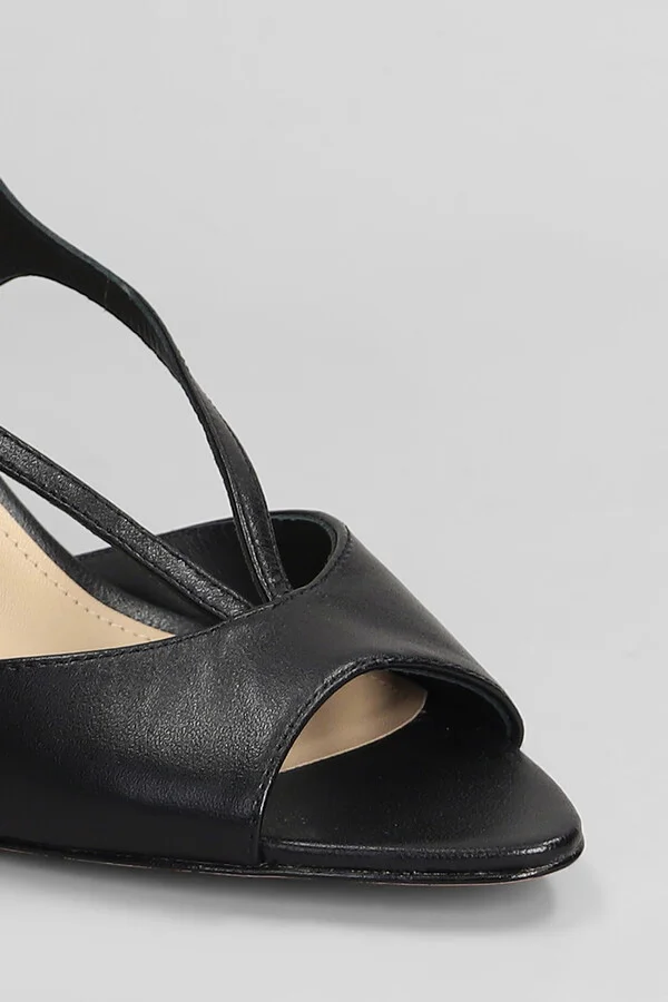 Streep 65 Sandals In Black Leather - Image 5