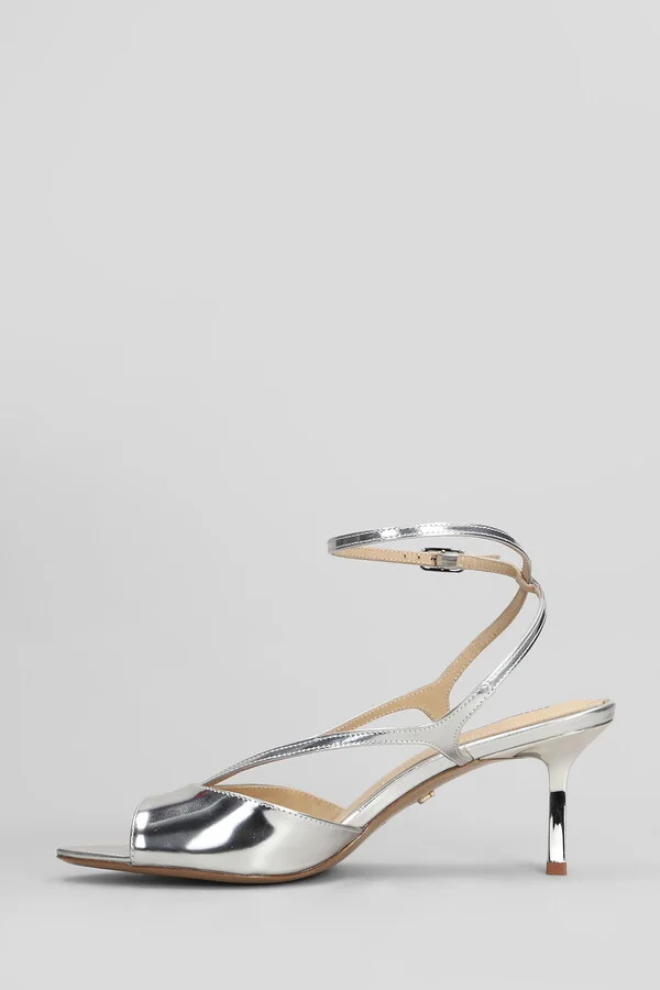 Streep 65 Sandals In Silver Leather - Image 3