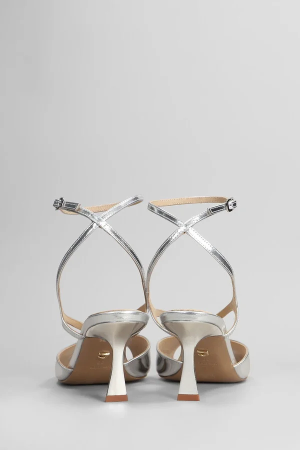 Streep 65 Sandals In Silver Leather - Image 4
