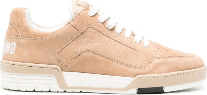 Streetball leather sneakers