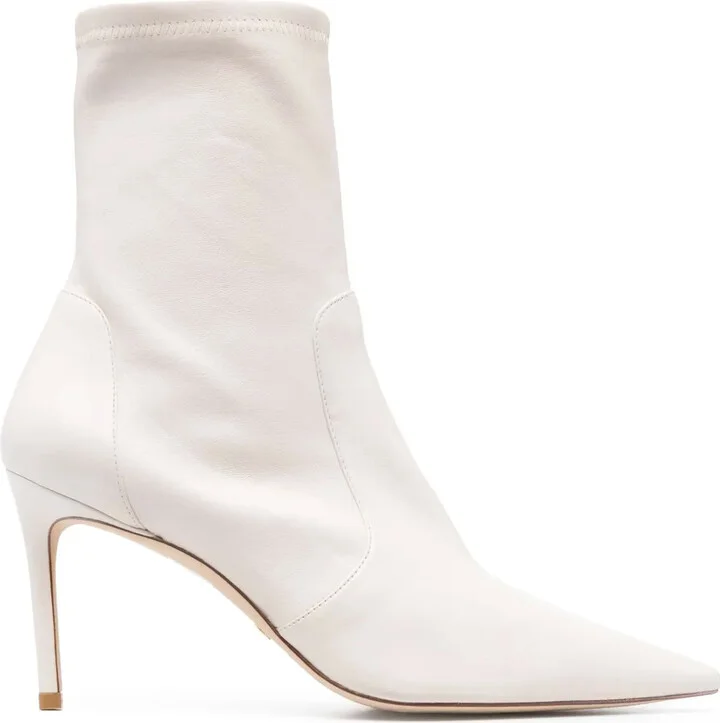 Stretch 100mm pointed-toe boots