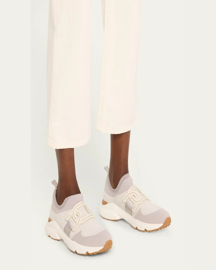 Stretch Knit Runner Sneakers - Image 5