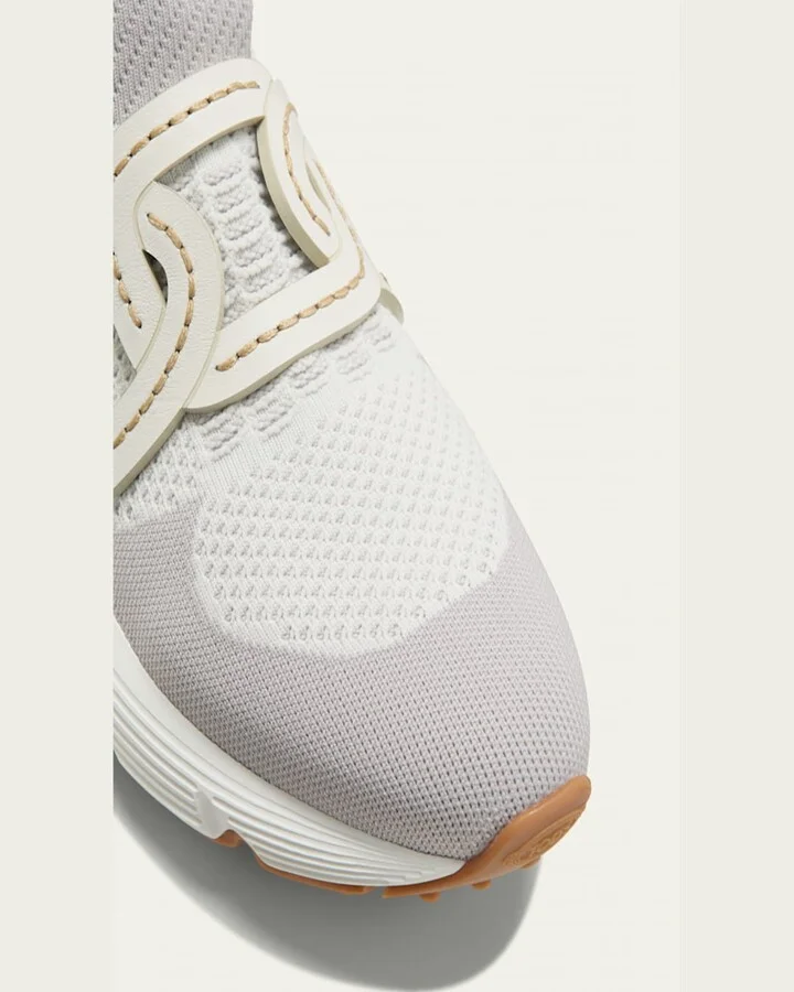 Stretch Knit Runner Sneakers - Image 7