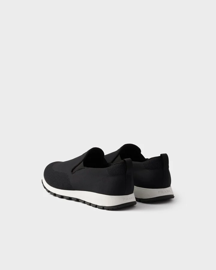Stretch knit slip-on sneakers - Image 4