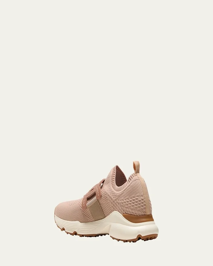 Stretch Knit Sport Slip-On Sneakers - Image 7