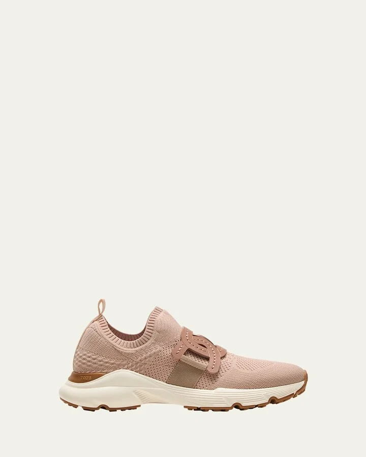 Stretch Knit Sport Slip-On Sneakers