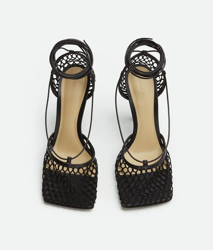Stretch Lace-Up Sandal - Image 4