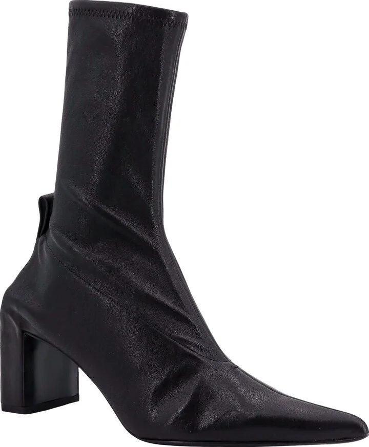 Stretch Leather Boots - Image 2
