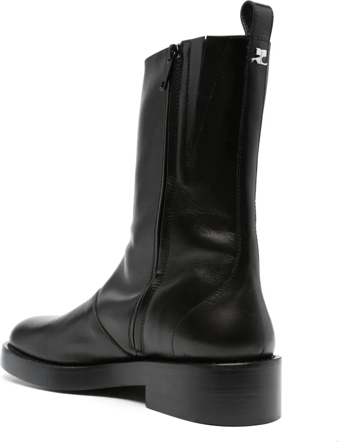 Stretch Leather Boots - Image 3