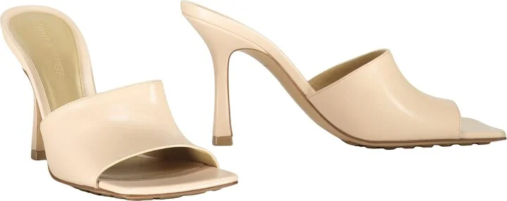 Stretch Leather Mules - Image 2