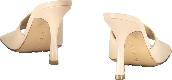 Stretch Leather Mules - Image 3