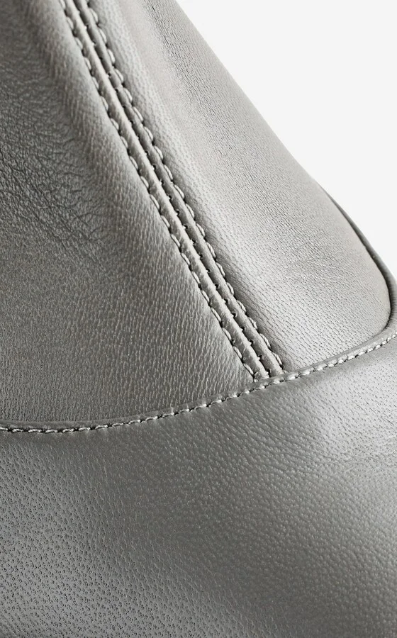 Stretch Leather Over-the-Knee Boot - Image 5