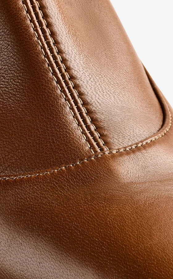 Stretch Leather Over-the-Knee Boot - Image 10
