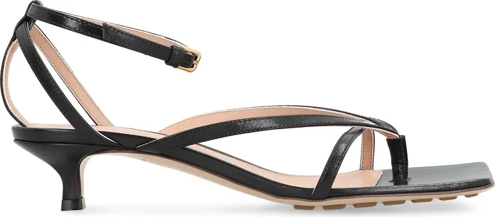 Stretch Leather Sandals - Image 2