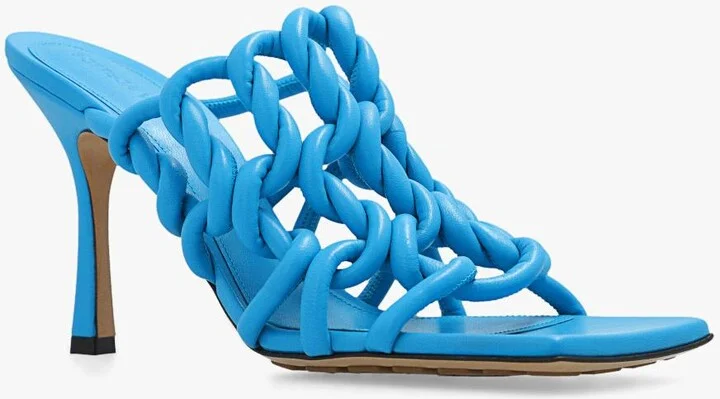 'stretch Twist' Heeled Mules - Image 2