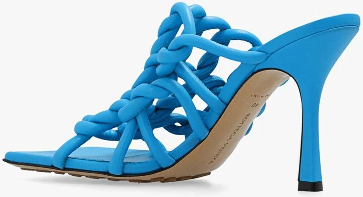 'stretch Twist' Heeled Mules - Image 3