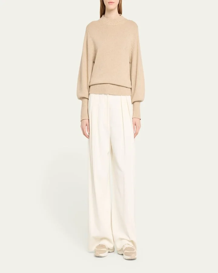 Stretch Woven Cotton Runner Sneakers - Image 2