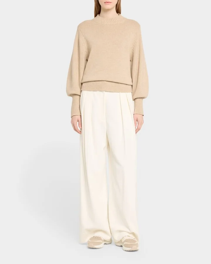 Stretch Woven Cotton Runner Sneakers - Image 6