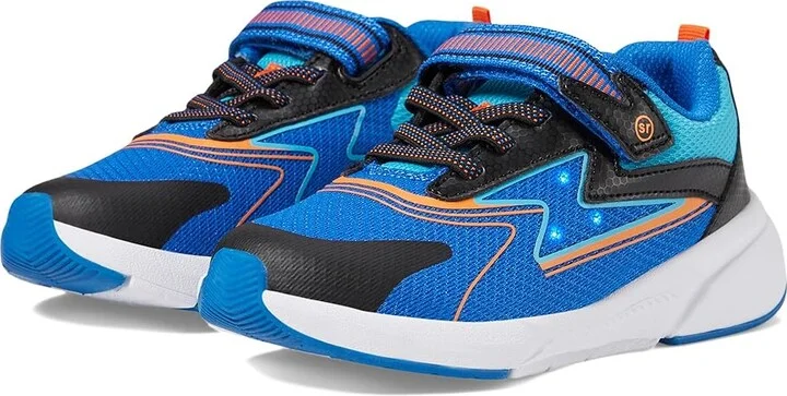Stride Rite Lighted Cosmic 2.0 (Little Kid) Boy's Shoes Blue : 1 Little Kid M, Rubber