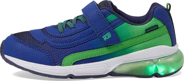 Stride Rite M2P Surge Bounce (Little Kid) Boy's Shoes Navy/Green : 1 Little Kid M, Rubber - Image 6