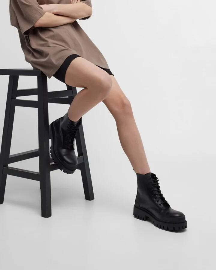 Strike Lace-Up Boots - Image 7