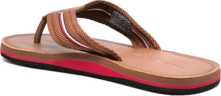 Stripe-Detail Flip Flops - Image 3