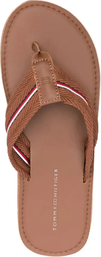 Stripe-Detail Flip Flops - Image 4