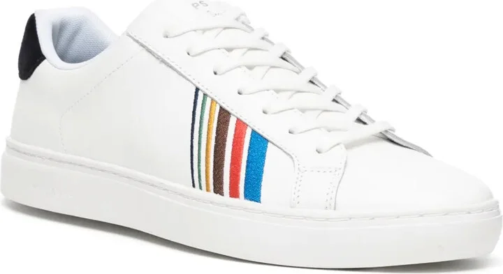 Stripe-Detail Lace-Up Sneakers - Image 2