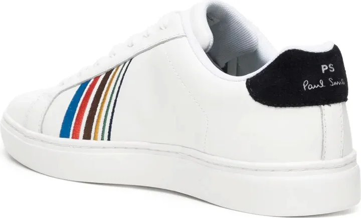 Stripe-Detail Lace-Up Sneakers - Image 3
