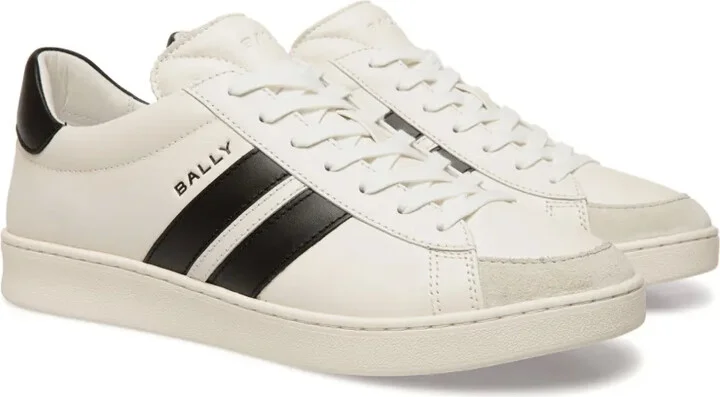 Stripe-Detail Leather Sandals - Image 2