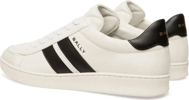 Stripe-Detail Leather Sandals - Image 3